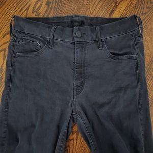 Mother Looker Not Guilty 28 Black Denim